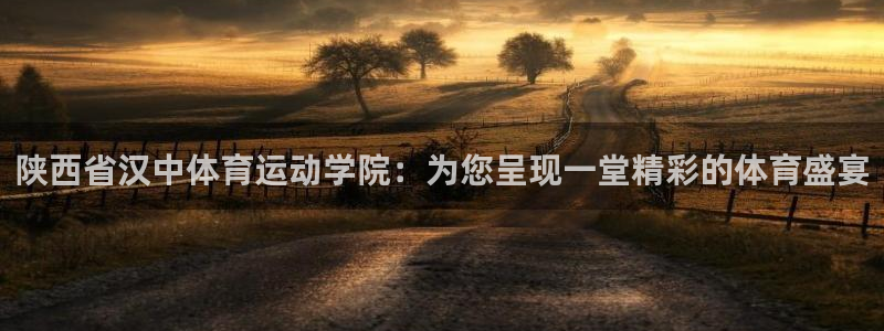 意昂33登陆：陕西省汉中体育运动学院：为您呈现一堂精彩的体育盛宴