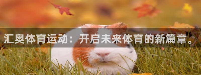 意昂32注册：汇奥体育运动：开启未来体育的新篇章。