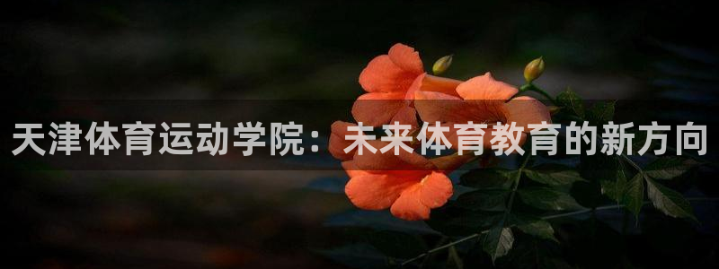 意昂33登录：天津体育运动学院：未来体育教育的新方向